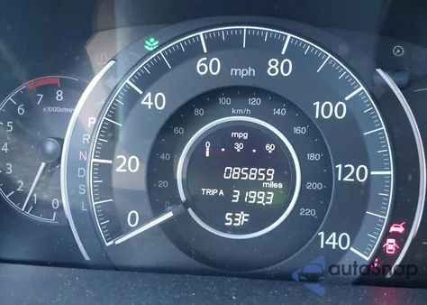 2016 Honda Cr-V Ex-L из США, поврежденный, VIN 2HKRM3H74GH524490